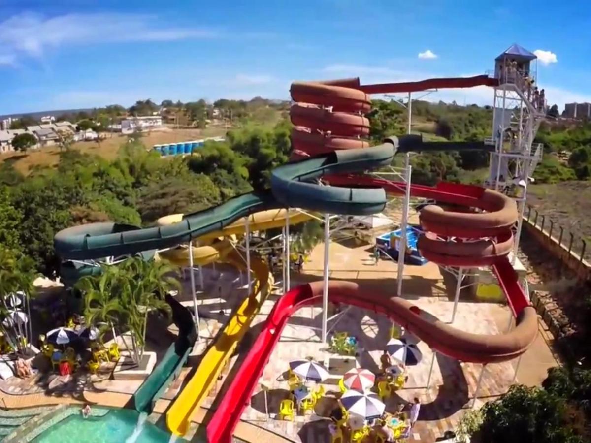 Piazza Di Roma Apartamento 915 Com Parque Aquatico Caldas Novas Ngoại thất bức ảnh